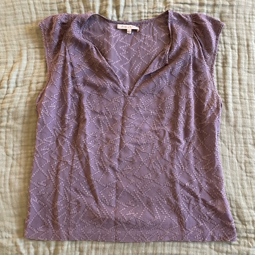 Madewell Purple Top